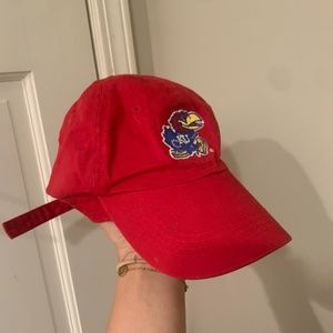 Red KU Hat